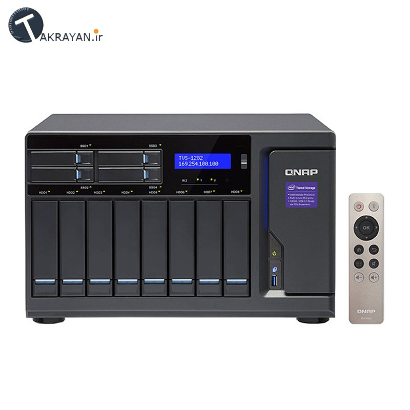 Qnap TVS-1282-i5-16G NAS - Diskless